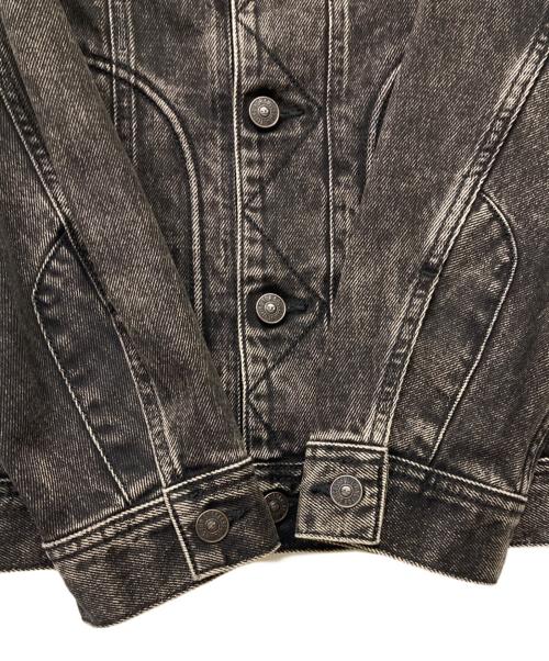 DIESEL（ディーゼル）DIESEL (ディーゼル) JP-D-RILEY Trucker Jacket ブラック サイズ:Sの古着・服飾アイテム