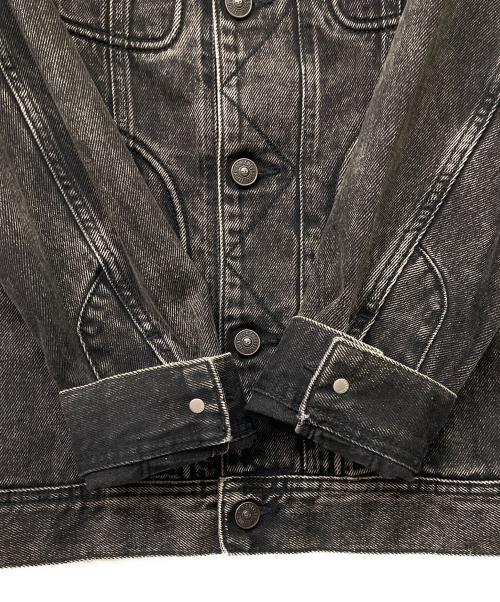 DIESEL（ディーゼル）DIESEL (ディーゼル) JP-D-RILEY Trucker Jacket ブラック サイズ:Sの古着・服飾アイテム