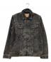 DIESEL（ディーゼル）の古着「JP-D-RILEY Trucker Jacket」｜ブラック