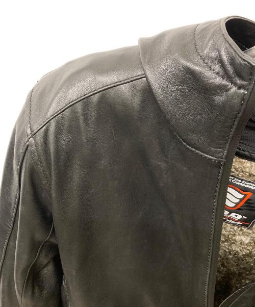hydo（ヒョウド）hydo (ヒョウド) ライナー付きフーデッドライダースジャケット ブラック サイズ:Mの古着・服飾アイテム