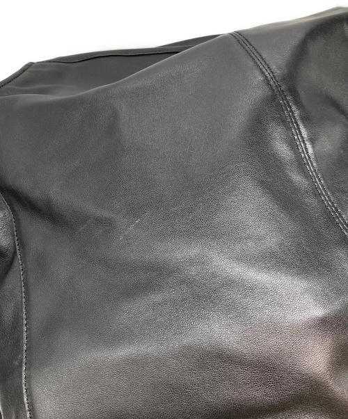 hydo（ヒョウド）hydo (ヒョウド) ライナー付きフーデッドライダースジャケット ブラック サイズ:Mの古着・服飾アイテム