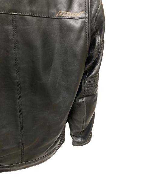 hydo（ヒョウド）hydo (ヒョウド) ライナー付きフーデッドライダースジャケット ブラック サイズ:Mの古着・服飾アイテム