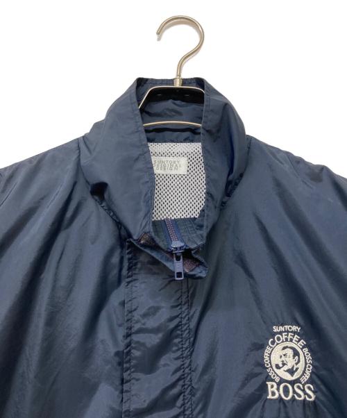 SUNTORY（サントリー）SUNTORY (サントリー) 古着BOSSナイロンジャケット ネイビー サイズ:不明の古着・服飾アイテム