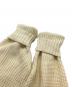 中古・古着 son of the cheese (（サノバチーズ）) チルデンセーター / ASYMMETRY V KNIT ホワイト サイズ:SIZEL：6000円