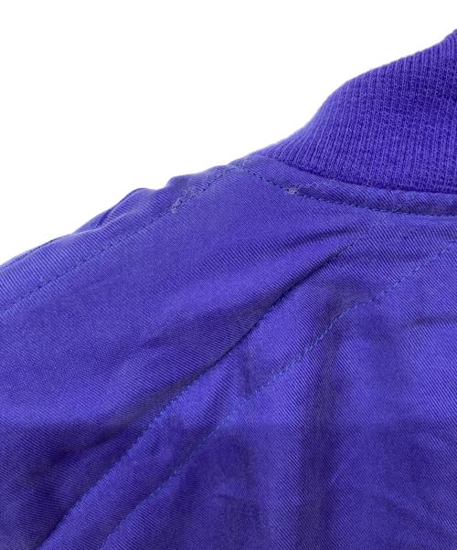 GOOUCH（グーチ）GOOUCH (グーチ) オールドシルクブルゾン ブルー サイズ:Lの古着・服飾アイテム