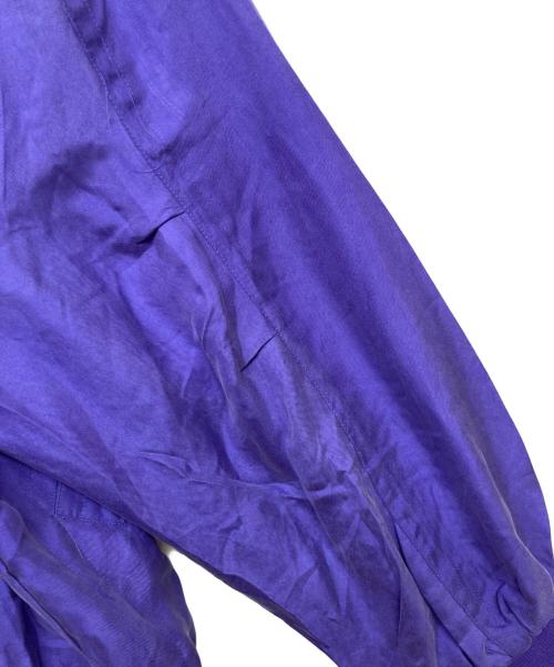 GOOUCH（グーチ）GOOUCH (グーチ) オールドシルクブルゾン ブルー サイズ:Lの古着・服飾アイテム