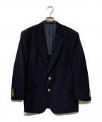 CHAPS RALPH LAURENチャップス ラルフローレン）の古着「古着ラムウールブレンド2B金釦ジャケット」｜ネイビー
