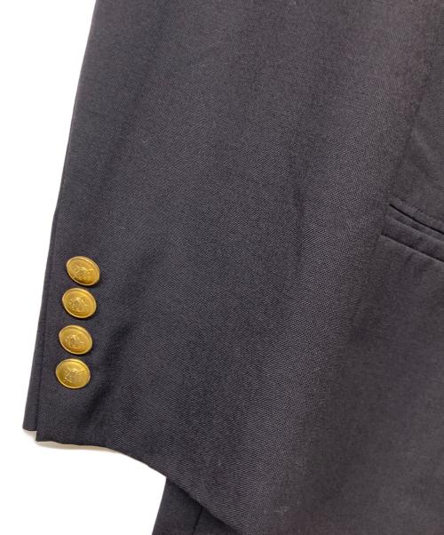 CHAPS RALPH LAUREN（チャップス ラルフローレン）CHAPS RALPH LAUREN (チャップス ラルフローレン) 古着ラムウールブレンド2B金釦ジャケット ネイビー サイズ:90 A4の古着・服飾アイテム
