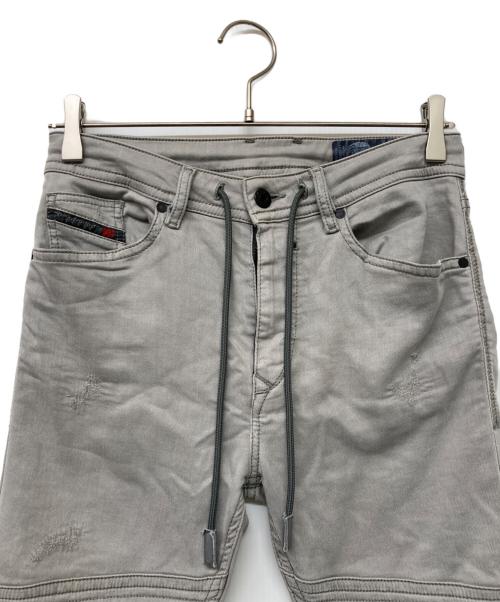 DIESEL（ディーゼル）DIESEL (ディーゼル) JOGG JEANS BAKARI-NE(ジョグジーンズ バカリーネ) グレー サイズ:sizeW26の古着・服飾アイテム