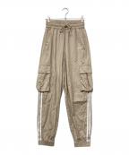 adidasアディダス）の古着「W CARGO PANTS 'WONDERBEIGE'/ウィメンズカーゴパンツ ワンダーベージュ」｜ベージュ