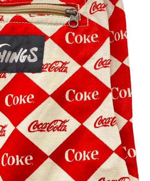 WILD THINGS（ワイルドシングス）WILD THINGS (ワイルドシングス) Coca-Cola CLIMBING SHORT(コカ・コーラ クライミング ショート) レッド サイズ:SIZELの古着・服飾アイテム