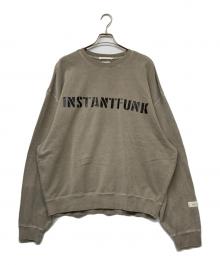 NUMBER (N)INE×Instant Funk（ナンバーナイン）の古着「ロゴスウェット」｜グレー