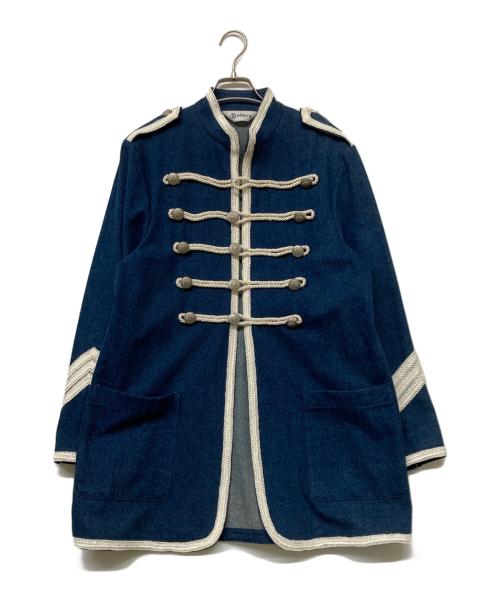 &ellecy（アンドエルシー）&ELLECY (アンドエルシー) デニムナポレオンシャツ インディゴ サイズ:Mの古着・服飾アイテム