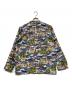 &ellecy (アンドエルシー) 猫と天使総柄シャツ グレー サイズ:sizeM：7000円