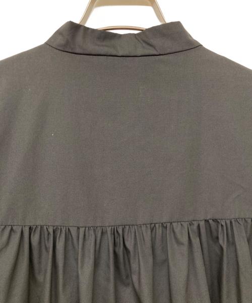 &ellecy（アンドエルシー）&ELLECY (アンドエルシー) チャイナボタンブラウス ブラック サイズ:SIZE Mの古着・服飾アイテム