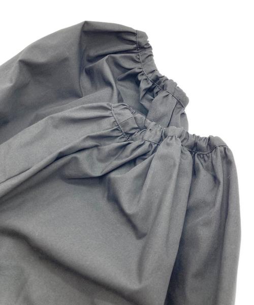 &ellecy（アンドエルシー）&ELLECY (アンドエルシー) チャイナボタンブラウス ブラック サイズ:SIZE Mの古着・服飾アイテム