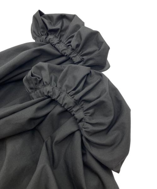 &ellecy（アンドエルシー）&ELLECY (アンドエルシー) チャイナボタンブラウス ブラック サイズ:SIZE Mの古着・服飾アイテム
