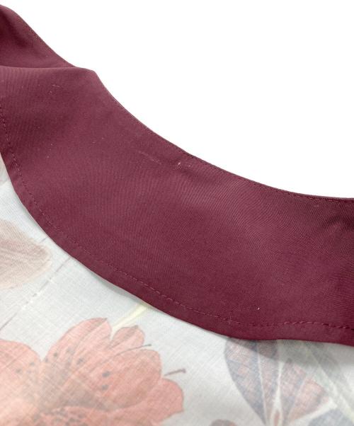 &ellecy（アンドエルシー）&ellecy (アンドエルシー) セレストシャツセットアップ ボルドー サイズ:SIZE Mの古着・服飾アイテム