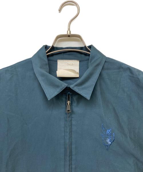 &ellecy（アンドエルシー）&ellecy (アンドエルシー) スイングトップ ネイビー サイズ:sizeMの古着・服飾アイテム