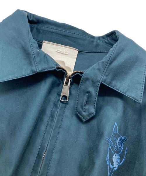 &ellecy（アンドエルシー）&ellecy (アンドエルシー) スイングトップ ネイビー サイズ:sizeMの古着・服飾アイテム