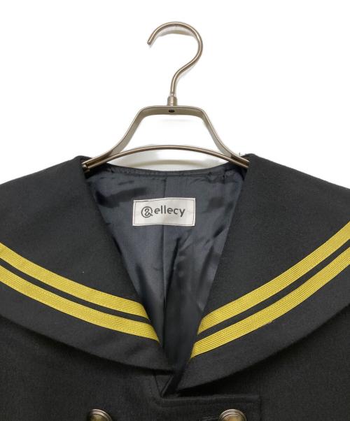 &ellecy（アンドエルシー）&ellecy (アンドエルシー) セーラーカラージャケット ブラック サイズ:sizeM 未使用品の古着・服飾アイテム