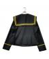&ellecy (アンドエルシー) セーラーカラージャケット ブラック サイズ:sizeM 未使用品：7000円