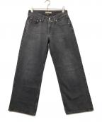 LEVI'Sリーバイス）の古着「SUPERLOW LOOSE デニムパンツ」｜ブラック
