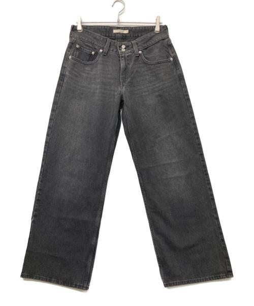 LEVI'S（リーバイス）LEVI'S (リーバイス) SUPERLOW LOOSE デニムパンツ ブラック サイズ:SIZEW30の古着・服飾アイテム