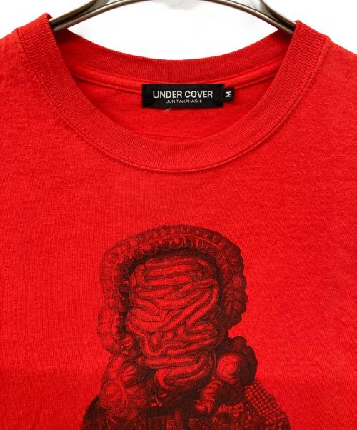 UNDERCOVER（アンダーカバー）UNDERCOVER (アンダーカバー) プリントTシャツ レッド サイズ:Mの古着・服飾アイテム