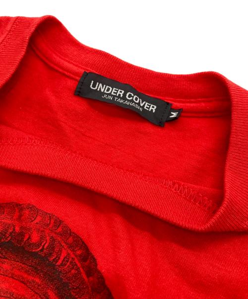 UNDERCOVER（アンダーカバー）UNDERCOVER (アンダーカバー) プリントTシャツ レッド サイズ:Mの古着・服飾アイテム