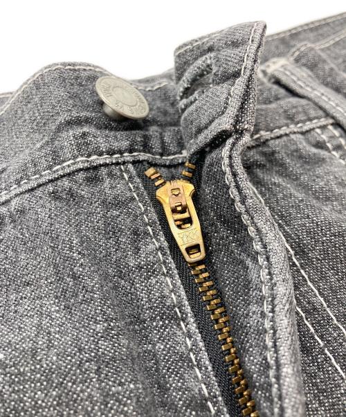 Y's（ワイズ）Y's (ワイズ) 変形ポケットデニムパンツ グレー サイズ:SIZE 1の古着・服飾アイテム