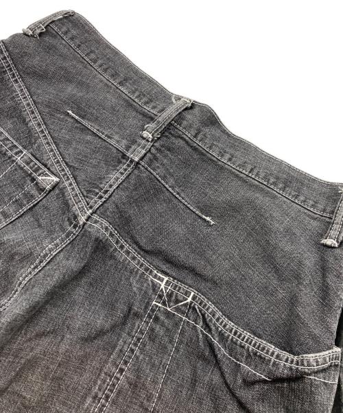 Y's（ワイズ）Y's (ワイズ) 変形ポケットデニムパンツ グレー サイズ:SIZE 1の古着・服飾アイテム