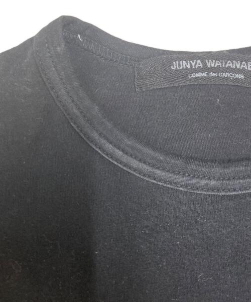 JUNYA WATANABE COMME des GARCONS（(ジュンヤワタナベ コムデギャルソン）JUNYA WATANABE COMME des GARCONS ((ジュンヤワタナベ コムデギャルソン) レースドッキングカットソー ブラック サイズ:Freeの古着・服飾アイテム