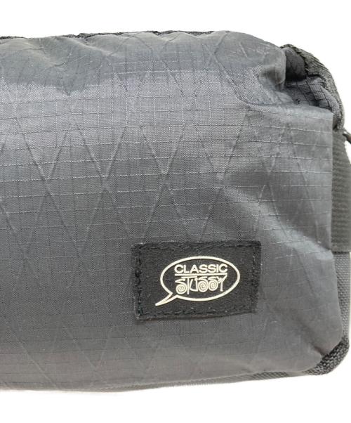 stussy（ステューシー）stussy (ステューシー) ウエストポーチ ブラックの古着・服飾アイテム
