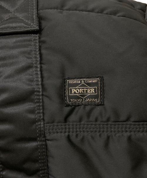 PORTER（ポーター）PORTER (ポーター) TANKER ボストンバッグ ブラックの古着・服飾アイテム