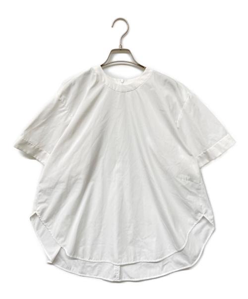 ENFOLD（エンフォルド）ENFOLD (エンフォルド) 25AW WING-SLEEVES PULLOVER（25AW　ウィング スリーブス プルオーバー） ホワイト サイズ:SIZE 38の古着・服飾アイテム