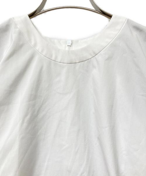 ENFOLD（エンフォルド）ENFOLD (エンフォルド) 25AW WING-SLEEVES PULLOVER（25AW　ウィング スリーブス プルオーバー） ホワイト サイズ:SIZE 38の古着・服飾アイテム