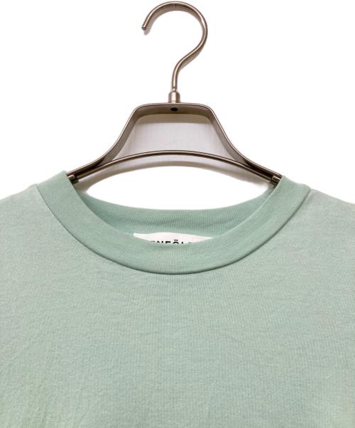 ENFOLD（エンフォルド）ENFOLD (エンフォルド) SHAPE T-SHIRT(シェイプ ティーシャツ) ミントグリーン サイズ:SIZE38の古着・服飾アイテム