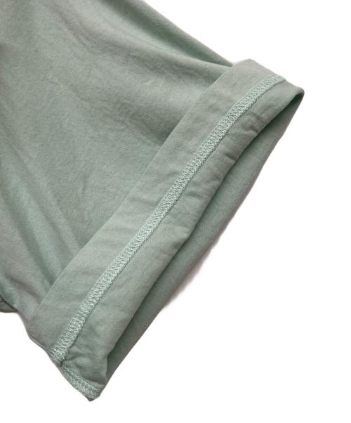 ENFOLD（エンフォルド）ENFOLD (エンフォルド) SHAPE T-SHIRT(シェイプ ティーシャツ) ミントグリーン サイズ:SIZE38の古着・服飾アイテム
