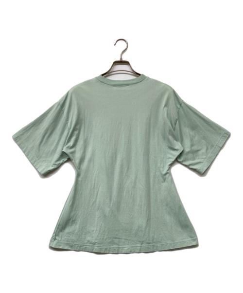 ENFOLD（エンフォルド）ENFOLD (エンフォルド) SHAPE T-SHIRT(シェイプ ティーシャツ) ミントグリーン サイズ:SIZE38の古着・服飾アイテム
