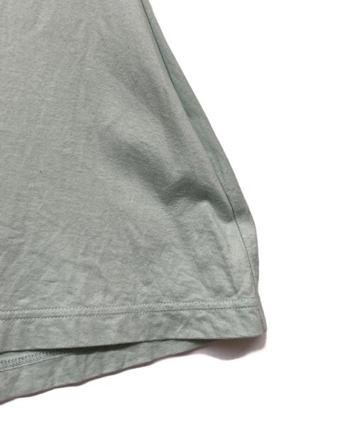 ENFOLD（エンフォルド）ENFOLD (エンフォルド) SHAPE T-SHIRT(シェイプ ティーシャツ) ミントグリーン サイズ:SIZE38の古着・服飾アイテム