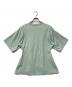 ENFOLD (エンフォルド) SHAPE T-SHIRT(シェイプ ティーシャツ) ミントグリーン サイズ:SIZE38：4000円