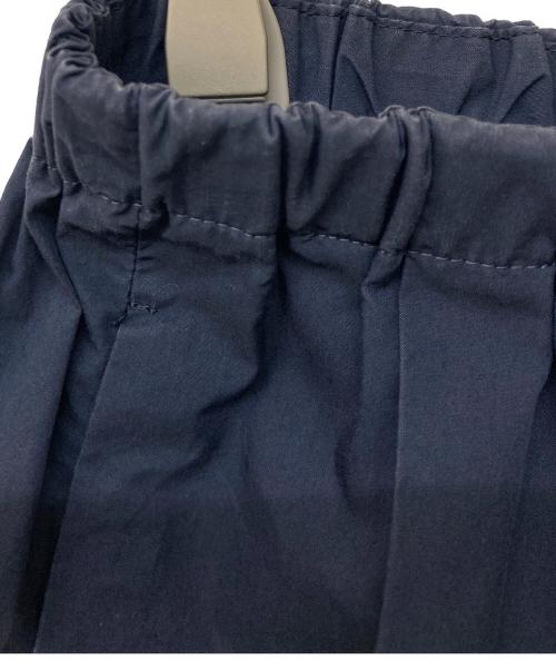 ENFOLD（エンフォルド）ENFOLD (エンフォルド) C/Peタイプライターリラックスゴムワイドパンツ ネイビー サイズ:SIZE34の古着・服飾アイテム