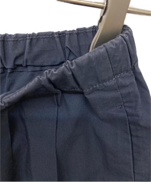 ENFOLD（エンフォルド）ENFOLD (エンフォルド) C/Peタイプライターリラックスゴムワイドパンツ ネイビー サイズ:SIZE34の古着・服飾アイテム
