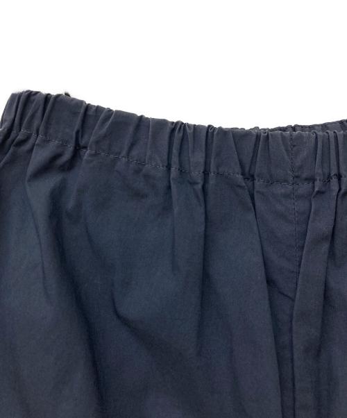 ENFOLD（エンフォルド）ENFOLD (エンフォルド) C/Peタイプライターリラックスゴムワイドパンツ ネイビー サイズ:SIZE34の古着・服飾アイテム