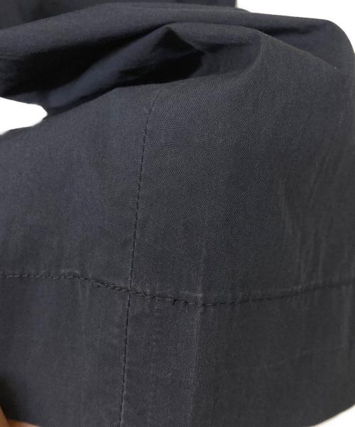 ENFOLD（エンフォルド）ENFOLD (エンフォルド) C/Peタイプライターリラックスゴムワイドパンツ ネイビー サイズ:SIZE34の古着・服飾アイテム