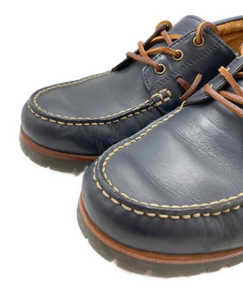 POLO RALPH LAUREN（ポロ・ラルフローレン）POLO RALPH LAUREN (ポロ・ラルフローレン) RANGER DECK（レンジャー デッキ） ネイビー×ブラウン サイズ:SIZE 27cmの古着・服飾アイテム