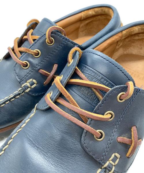 POLO RALPH LAUREN（ポロ・ラルフローレン）POLO RALPH LAUREN (ポロ・ラルフローレン) RANGER DECK（レンジャー デッキ） ネイビー×ブラウン サイズ:SIZE 27cmの古着・服飾アイテム