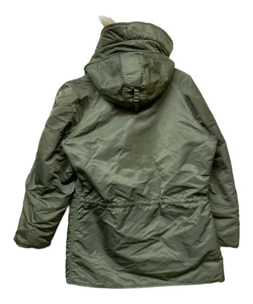 ALPHA（アルファ）ALPHA (アルファ) USA製 N-3Bフライトジャケット オリーブ サイズ:SMALLの古着・服飾アイテム