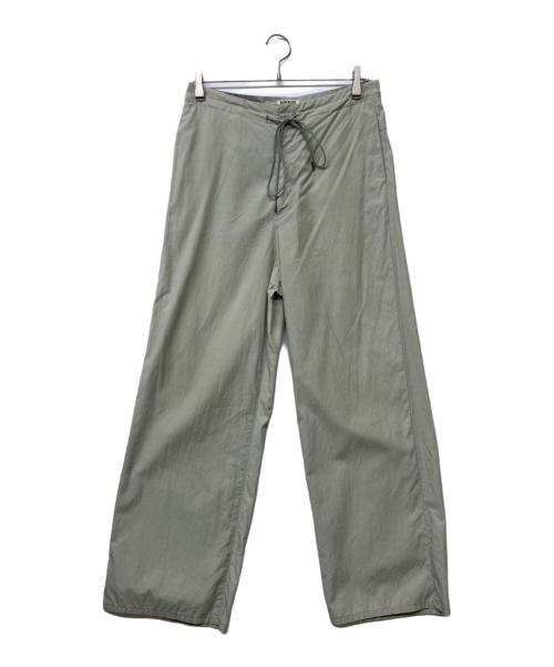 AURALEE（オーラリー）AURALEE (オーラリー) WASHED FINX TWILL EASY WIDE PANTS/ウォッシュド フィンクス ツイル イージー ワイド パンツ ベージュ サイズ:SIZE 0の古着・服飾アイテム
